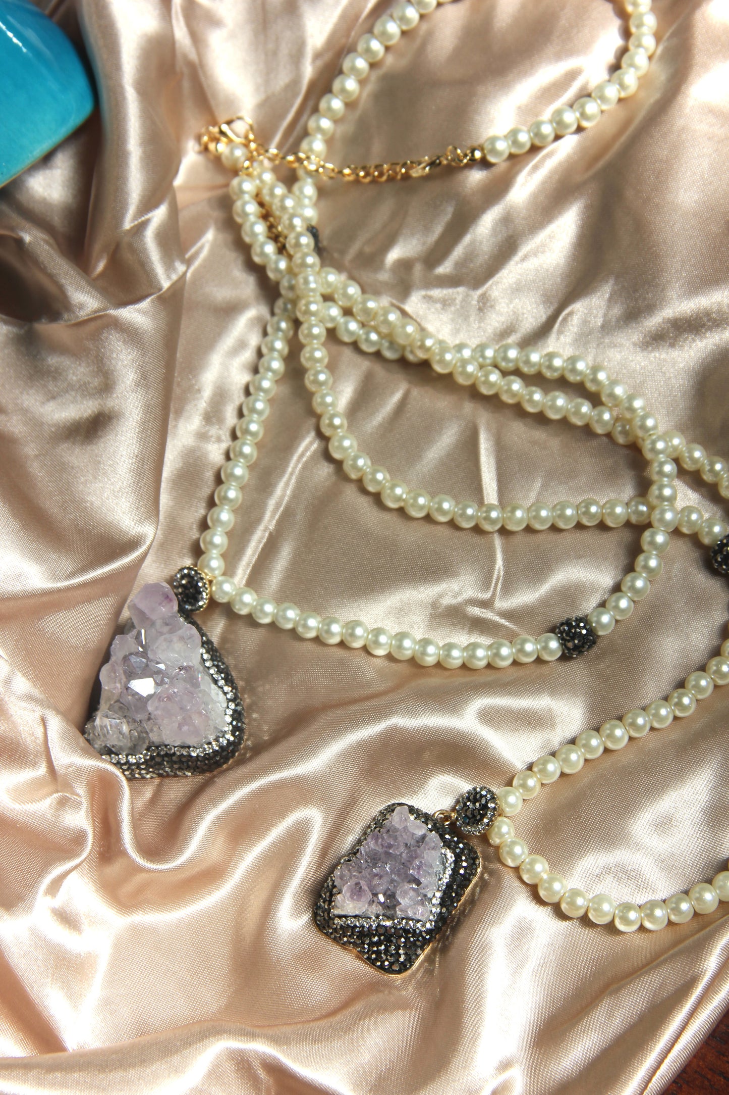 Amethyst & Pearls