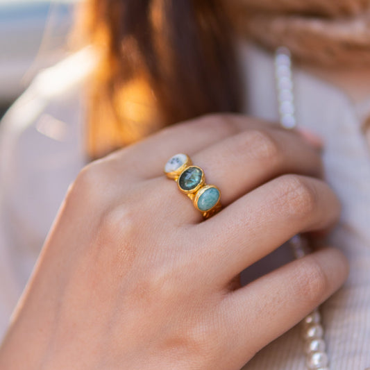 Oceanstone Rings